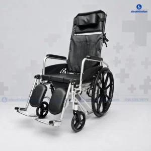 Xe Lăn Lucass X72 – Xe Lăn Có Bô Vệ Sinh, Ngả Lưng – Khung Hợp Kim Nhôm