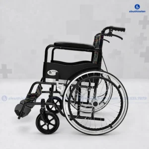 Xe Lăn Lucass X75 – Xe Lăn Tiêu Chuẩn Có Phanh Tay Cho Người Đẩy