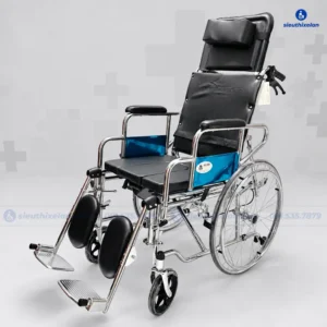 Xe Lăn Lucass X7A – Xe Lăn Bô Vệ Sinh, Ngả Lưng, Nâng Chân