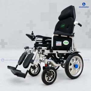 Xe Lăn Điện HDM HT-03, Xe Lăn Điện Ngả Lưng, Nâng Chân Bằng Điện