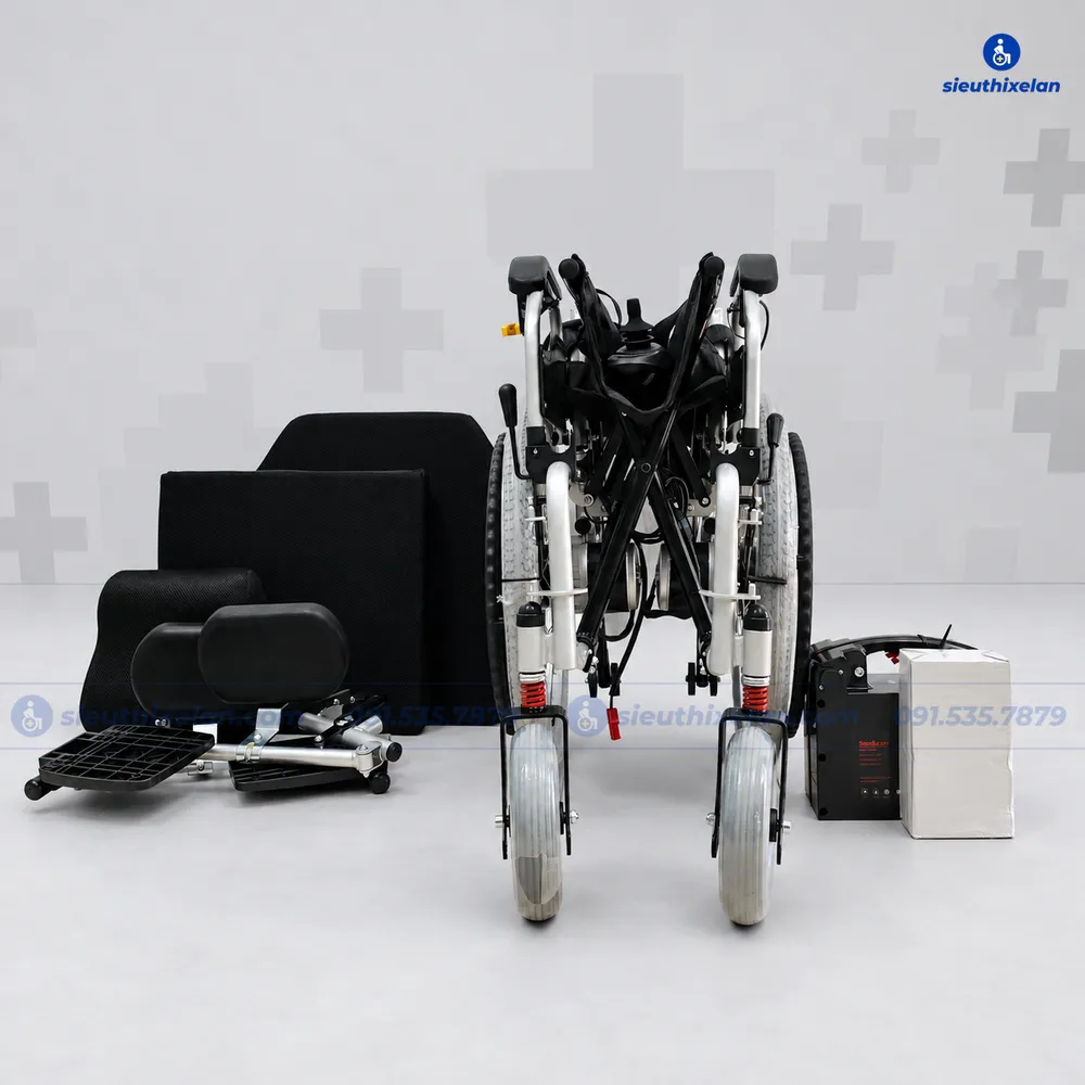Xe Lăn Điện Akiko A99 – Xe Lăn Điện Ngả Lưng Bằng Cơ