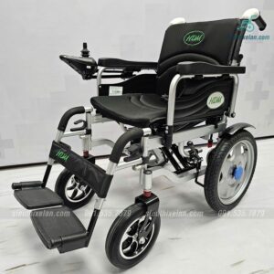 Xe Lăn Điện HDM HT-02, Xe Lăn Điện Vành Đúc Tốt Nhất