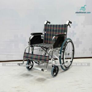 Xe Lăn Lucass X68L - Khung Hợp Kim Nhôm Siêu Nhẹ - Tải Trọng Lớn