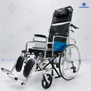 Xe Lăn Lucass X7 – Xe Lăn Bô Vệ Sinh, Ngả Lưng, Nâng Chân