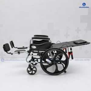 Xe Lăn Lucass X7C (X67) – Xe Lăn Bô Vệ Sinh, Ngả Lưng, Nâng Chân