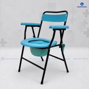 Ghế bô xanh Lucass | Ghế bô đi vệ sinh cho người người người bệnh