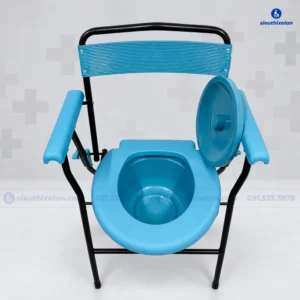 Ghế bô xanh Lucass | Ghế bô đi vệ sinh cho người người người bệnh
