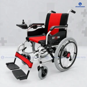 Xe Lăn Điện Lucass XE-301 Có Vòng Lăn Tay