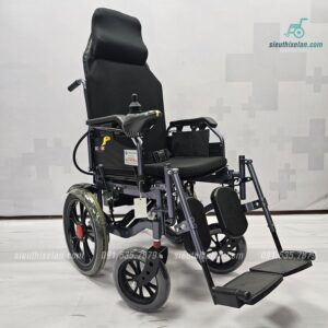 Xe Lăn Điện Lucass VIP-01 | Xe Lăn Điện Có Thể Ngả Lưng, Nâng Hạ Để Chân