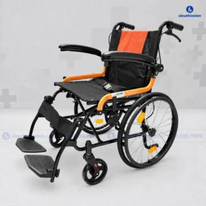 Xe Lăn Lucass X61 Pro – Gấp Gọn, Nâng Được Phần Để Tay