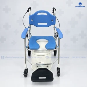 Ghế Bô Vệ Sinh Lucass C301 | Xe Tắm Khung Hợp Kim Nhôm