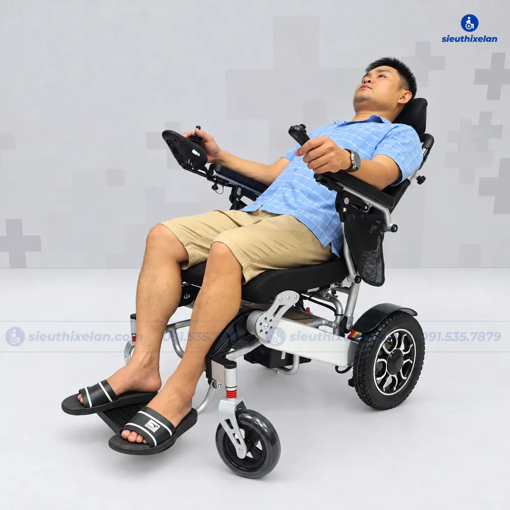 Xe Lăn Điện Cao Cấp Ngả Lưng HDM – HT08