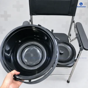 Ghế bô tắm, vệ sinh khung Inox Lucass G87