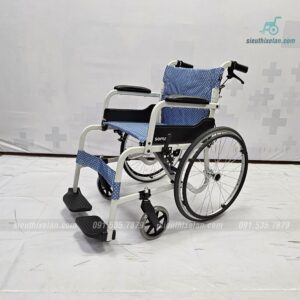 Xe Lăn Soma 105 Xanh - Xe Lăn Siêu Nhẹ Gấp Gọn