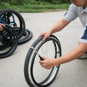 Dịch Vụ Thay Lốp Xe Lăn Chuyên Nghiệp, An Toàn & Hiệu Quả