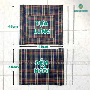 Bộ Đệm Ngồi, Tựa Lưng Thay Thế Cho Xe Lăn Tay