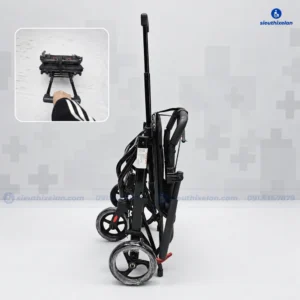 Xe Lăn Oromi XL-84S – Xe Lăn Có Tay Kéo Vali