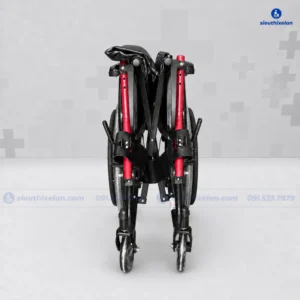 Xe Lăn Oromi X3C Ghế Da – Gấp Gọn, Bánh Mâm