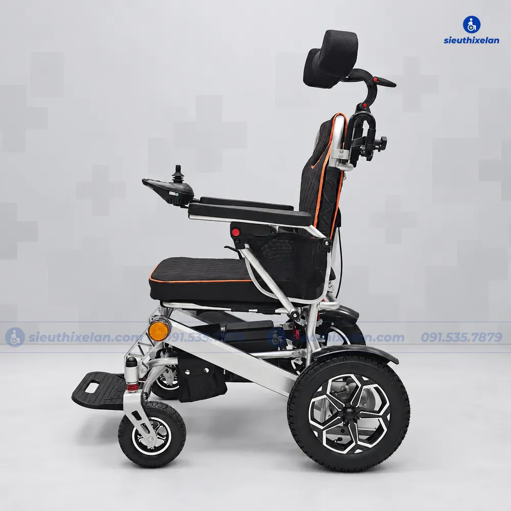 Xe Lăn Điện Akiko A99-09 | Siêu Nhẹ, Ngả Lưng, Gấp Gọn