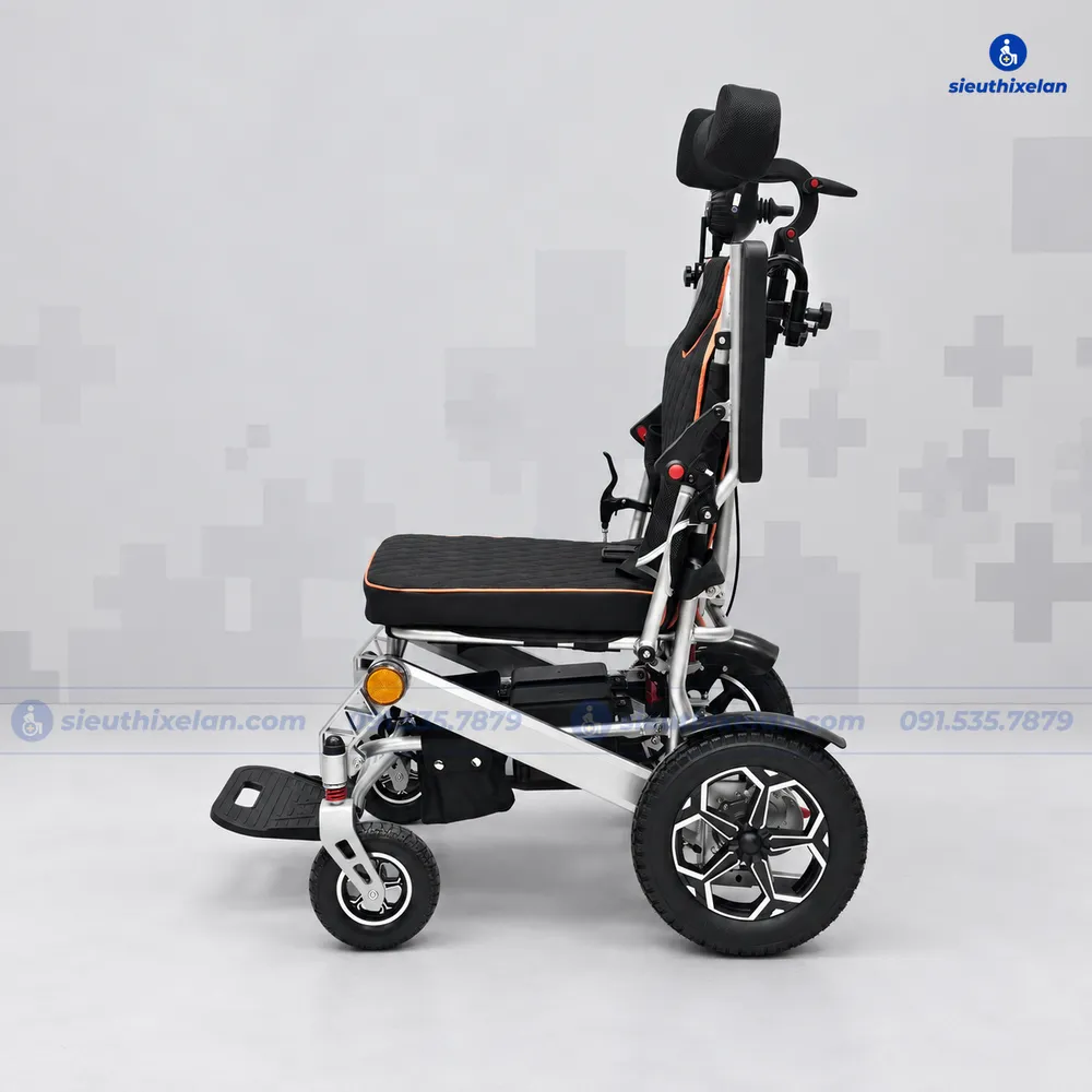 Xe Lăn Điện Akiko A99-09 | Siêu Nhẹ, Ngả Lưng, Gấp Gọn