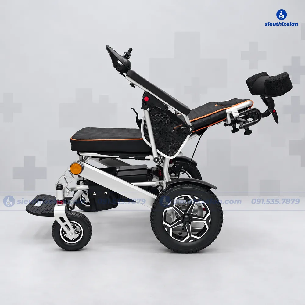 Xe Lăn Điện Akiko A99-09 | Siêu Nhẹ, Ngả Lưng, Gấp Gọn