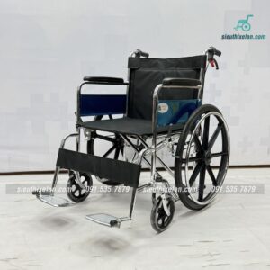 Xe Lăn Lucass X-84L Gấp Gọn, Ghế Rộng 51cm, Tải 120kg