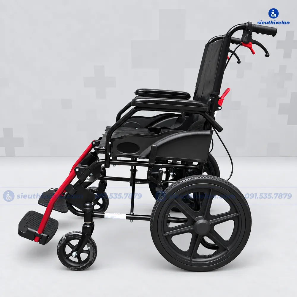 Xe Lăn Oromi XL-82 Ghế Da