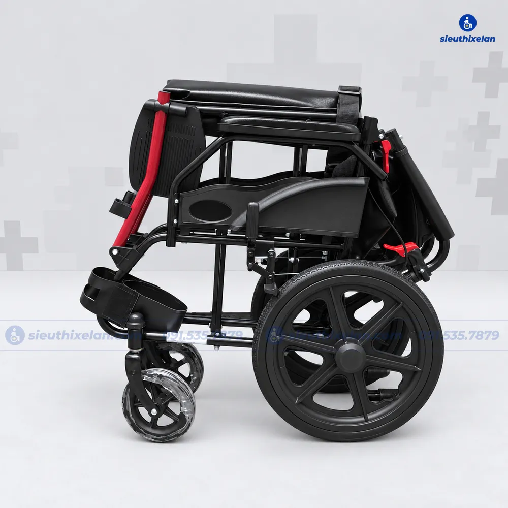 Xe Lăn Oromi XL-82 Ghế Da